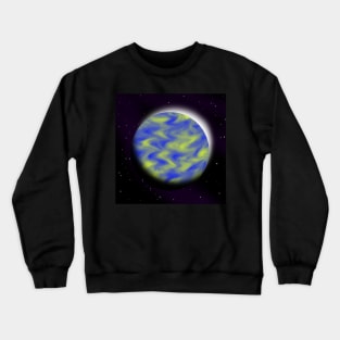 Blue planet Crewneck Sweatshirt